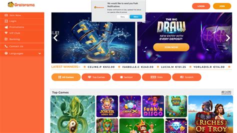 Gratorama Casino Review .